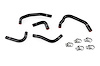 57-1285H-BLK Heater Hose Kit, High-Temp 3-Ply Reinforced Silicone, Replace OEM Rubber Heater Coolant Hoses - image 1