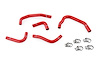 57-1285H-RED Heater Hose Kit, High-Temp 3-Ply Reinforced Silicone, Replace OEM Rubber Heater Coolant Hoses - image 1