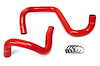 57-1285R-RED Radiator Hose Kit, High-Temp 3-Ply Reinforced Silicone, Replace OEM Rubber Radiator Coolant Hoses - image 1