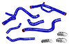 57-1300-BLUE Radiator Hose Kit, High-Temp 3-Ply Reinforced Silicone, Replace OEM Rubber Radiator Coolant Hoses - image 1