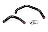 57-1301-BLK Radiator Hose Kit, High-Temp 3-Ply Reinforced Silicone, Replace OEM Rubber Radiator Coolant Hoses - image 1