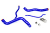 57-1304-BLUE Radiator Hose Kit, High-Temp 3-Ply Reinforced Silicone, Replace OEM Rubber Radiator Coolant Hoses - image 1