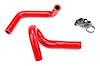 57-1310-RED Heater Hose Kit, High-Temp 3-Ply Reinforced Silicone, Replace OEM Rubber Heater Coolant Hoses - image 1