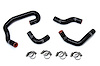 57-1323H-BLK Heater Hose Kit, High-Temp 3-Ply Reinforced Silicone, Replace OEM Rubber Heater Coolant Hoses - image 1
