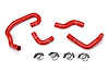 57-1323H-RED Heater Hose Kit, High-Temp 3-Ply Reinforced Silicone, Replace OEM Rubber Heater Coolant Hoses - image 1