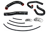 57-1324-BLK Coolant Hose Kit, High-Temp 3-Ply Reinforced Silicone, Replace Rubber Radiator Heater Coolant Hoses - image 1