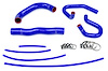57-1324-BLUE Coolant Hose Kit, High-Temp 3-Ply Reinforced Silicone, Replace Rubber Radiator Heater Coolant Hoses - image 1
