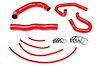 57-1324-RED Coolant Hose Kit, High-Temp 3-Ply Reinforced Silicone, Replace Rubber Radiator Heater Coolant Hoses - image 1