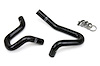57-1324H-BLK Heater Hose Kit, High-Temp 3-Ply Reinforced Silicone, Replace OEM Rubber Heater Coolant Hoses - image 1