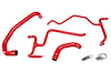 57-1326-RED Radiator Hose Kit, High-Temp 3-Ply Reinforced Silicone, Replace OEM Rubber Radiator Coolant Hoses - image 1