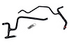 57-1326H-BLK Heater Hose Kit, High-Temp 3-Ply Reinforced Silicone, Replaces OEM Rubber Heater Coolant Hoses - image 1