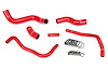 57-1336-RED Coolant Hose Kit, High-Temp 3-Ply Reinforced Silicone, Replace Rubber Radiator Heater Coolant Hoses - image 1