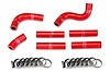 57-1344-RED Heater Hose Kit, High-Temp 3-Ply Reinforced Silicone, Replace OEM Rubber Heater Coolant Hoses - image 1