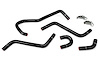 57-1345-BLK Radiator Hose Kit, High-Temp 3-Ply Reinforced Silicone, Replace OEM Rubber Radiator Coolant Hoses