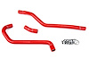 57-1347-RED Radiator Hose Kit, High-Temp 3-Ply Reinforced Silicone, Replace OEM Rubber Radiator Coolant Hoses