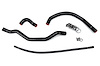 57-1348-BLK Radiator Hose Kit, High-Temp 3-Ply Reinforced Silicone, Replace OEM Rubber Radiator Coolant Hoses