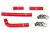 57-1351-RED Radiator Hose Kit, High-Temp 3-Ply Reinforced Silicone, Replace OEM Rubber Radiator Coolant Hoses