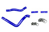 57-1369-BLUE Radiator Hose Kit, High-Temp 3-Ply Reinforced Silicone, Replace OEM Rubber Radiator Coolant Hoses