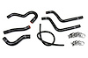 57-1372-BLK Radiator Hose Kit, High-Temp 3-Ply Reinforced Silicone, Replace OEM Rubber Radiator Coolant Hoses