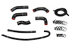 57-1377-BLK Radiator Hose Kit, High-Temp 3-Ply Reinforced Silicone, Replace OEM Rubber Radiator Coolant Hoses