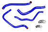 57-1389-BLUE Coolant Hose Kit, High-Temp 3-Ply Reinforced Silicone, Replace Rubber Radiator Heater Coolant Hoses - image 1