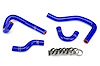 57-1396-BLUE Heater Hose Kit, High-Temp 3-Ply Reinforced Silicone, Replace OEM Rubber Heater Coolant Hoses - image 1