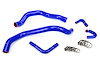 57-1401-BLUE Coolant Hose Kit, High-Temp 3-Ply Reinforced Silicone, Replace Rubber Radiator Heater Coolant Hoses - image 1