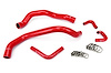 57-1401-RED Coolant Hose Kit, High-Temp 3-Ply Reinforced Silicone, Replace Rubber Radiator Heater Coolant Hoses - image 1