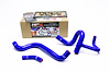 57-1410-BLUE Radiator Hose Kit, High-Temp 3-Ply Reinforced Silicone, Replace OEM Rubber Radiator Coolant Hoses - image 1