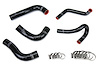 57-1412-BLK Coolant Hose Kit, High-Temp 3-Ply Reinforced Silicone, Replace Rubber Radiator Heater Coolant Hoses - image 1