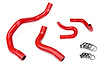 57-1413-RED Coolant Hose Kit, High-Temp 3-Ply Reinforced Silicone, Replace Rubber Radiator Heater Coolant Hoses - image 1