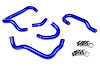 57-1415-BLUE Heater Hose Kit, High-Temp 3-Ply Reinforced Silicone, Replace OEM Rubber Heater Coolant Hoses - image 1