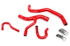 57-1416-RED Coolant Hose Kit, High-Temp 3-Ply Reinforced Silicone, Replace Rubber Radiator Heater Coolant Hoses - image 1