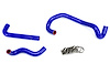57-1421-BLUE Heater Hose Kit, High-Temp 3-Ply Reinforced Silicone, Replace OEM Rubber Heater Coolant Hoses - image 1