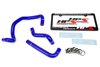 57-1422-BLUE Heater Hose Kit, High-Temp 3-Ply Reinforced Silicone, Replace OEM Rubber Heater Coolant Hoses - image 2