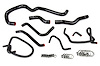 57-1423-BLK Radiator Hose Kit, High-Temp 3-Ply Reinforced Silicone, Replace OEM Rubber Radiator Coolant Hoses - image 1