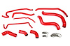 57-1429-RED Coolant Hose Kit, High-Temp 3-Ply Reinforced Silicone, Replace Rubber Radiator Heater Coolant Hoses - image 1