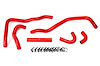 57-1433-RED Heater Hose Kit, High-Temp 3-Ply Reinforced Silicone, Replace OEM Rubber Heater Coolant Hoses - image 1