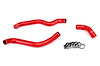 57-1435-RED Heater Hose Kit, High-Temp 3-Ply Reinforced Silicone, Replace OEM Rubber Heater Coolant Hoses - image 1