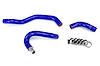 57-1437-BLUE Heater Hose Kit, High-Temp 3-Ply Reinforced Silicone, Replace OEM Rubber Heater Coolant Hoses - image 1
