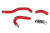 57-1437-RED Heater Hose Kit, High-Temp 3-Ply Reinforced Silicone, Replace OEM Rubber Heater Coolant Hoses - image 1