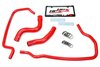 57-1449-RED Coolant Hose Kit, High-Temp 3-Ply Reinforced Silicone, Replace Rubber Radiator Heater Coolant Hoses - image 2