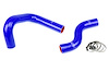 57-1450-BLUE Radiator Hose Kit, High-Temp 3-Ply Reinforced Silicone, Replace OEM Rubber Radiator Coolant Hoses - image 1