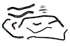57-1452-BLK Coolant Hose Kit, High-Temp 3-Ply Reinforced Silicone, Replace Rubber Radiator Heater Coolant Hoses - image 1
