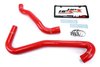 57-1453-RED Radiator Hose Kit, High-Temp 3-Ply Reinforced Silicone, Replace OEM Rubber Radiator Coolant Hoses - image 2