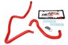 57-1471-RED Heater Hose Kit, High-Temp 3-Ply Reinforced Silicone, Replace OEM Rubber Heater Coolant Hoses - image 2