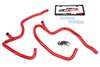 57-1472-RED Heater Hose Kit, High-Temp 3-Ply Reinforced Silicone, Replace OEM Rubber Heater Coolant Hoses - image 2