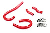 57-1473-RED Heater Hose Kit, High-Temp 3-Ply Reinforced Silicone, Replace OEM Rubber Heater Coolant Hoses - image 1