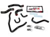 57-1478-BLK Coolant Hose Kit, High-Temp 3-Ply Reinforced Silicone, Replace Rubber Radiator Heater Coolant Hoses - image 2