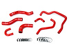 57-1478-RED Coolant Hose Kit, High-Temp 3-Ply Reinforced Silicone, Replace Rubber Radiator Heater Coolant Hoses - image 1